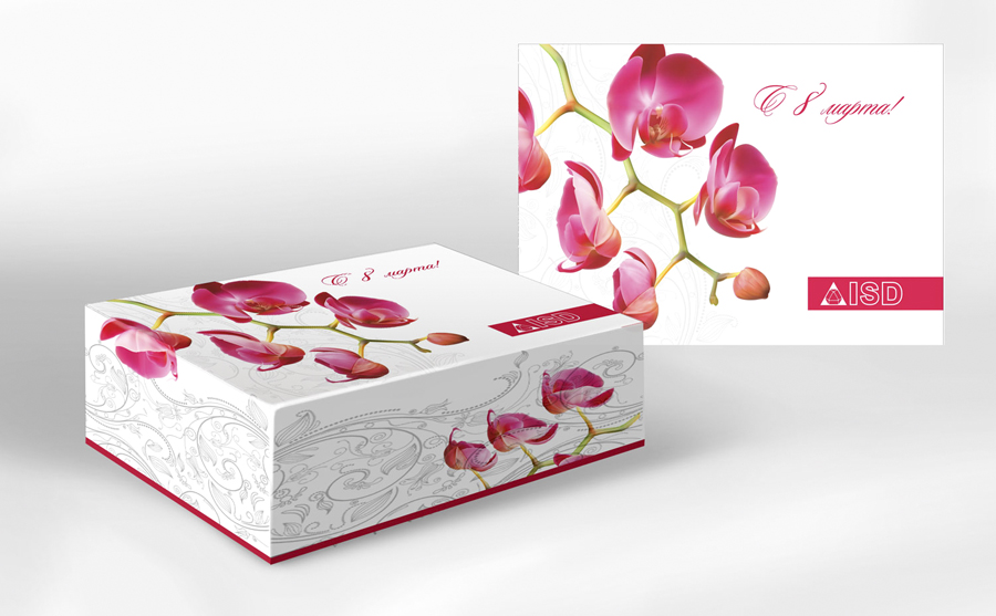 Оформление подарочной коробки