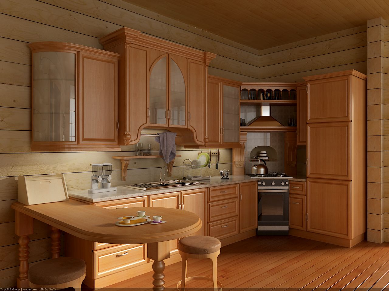 kitchen wood