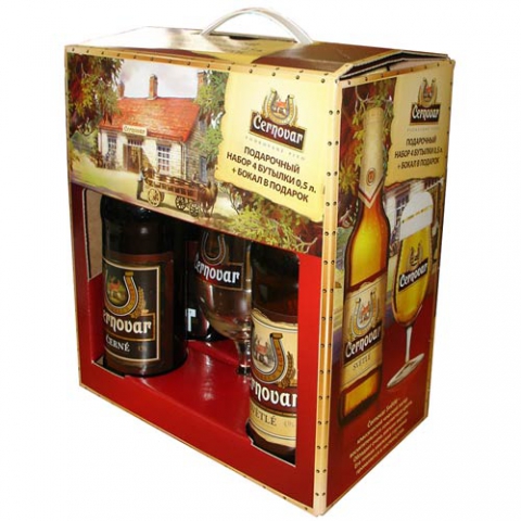 Промо коробка пива "Черновар" (Сernovar)