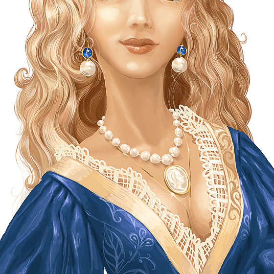 Кукла. Франмент эскиза.