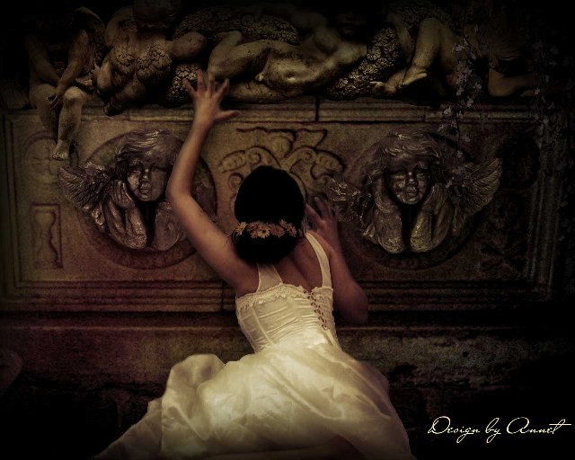 Коллаж "Так оплакивается умершая любовь"