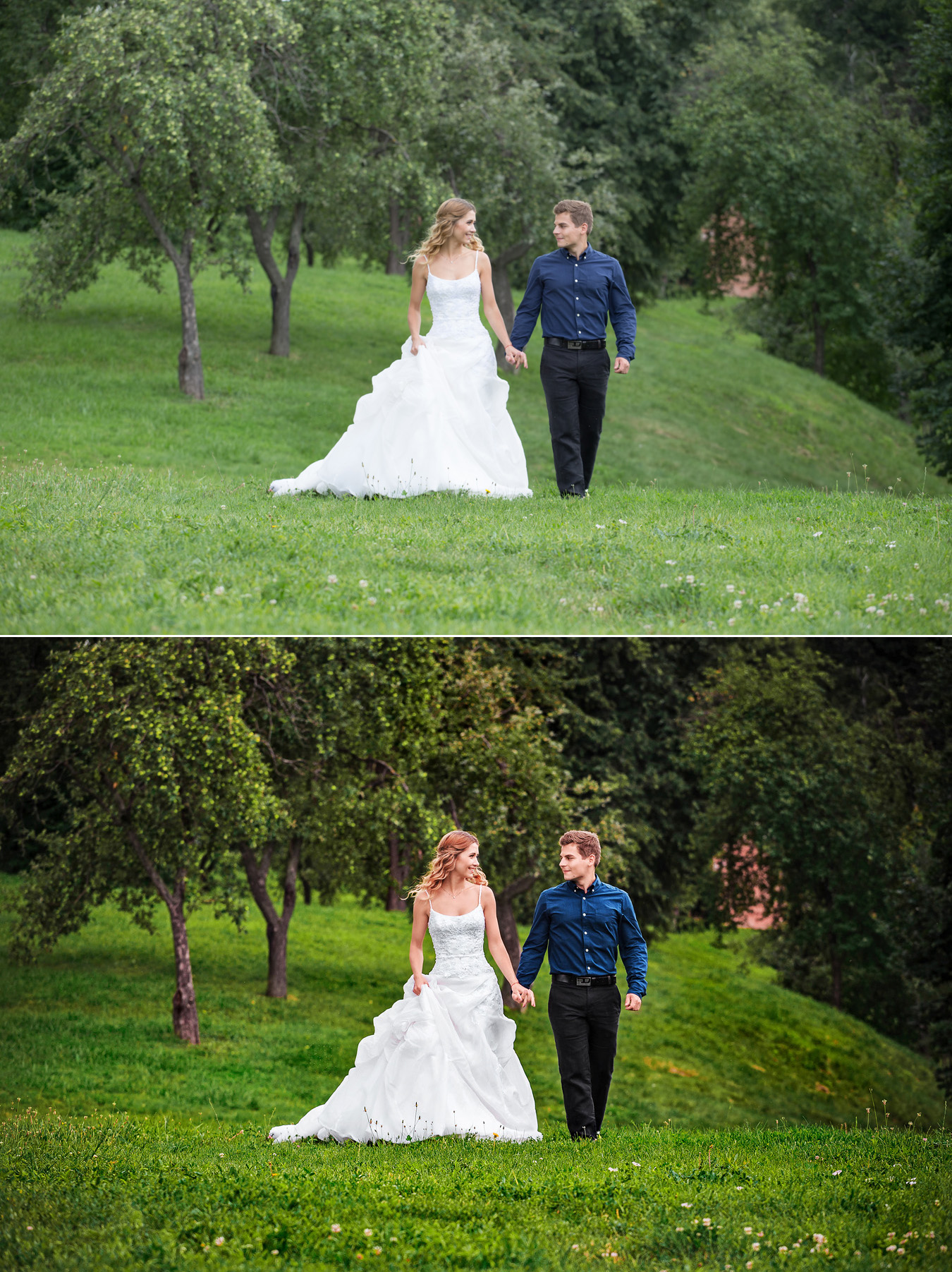 Ретушь/обработка свадебных фотографий