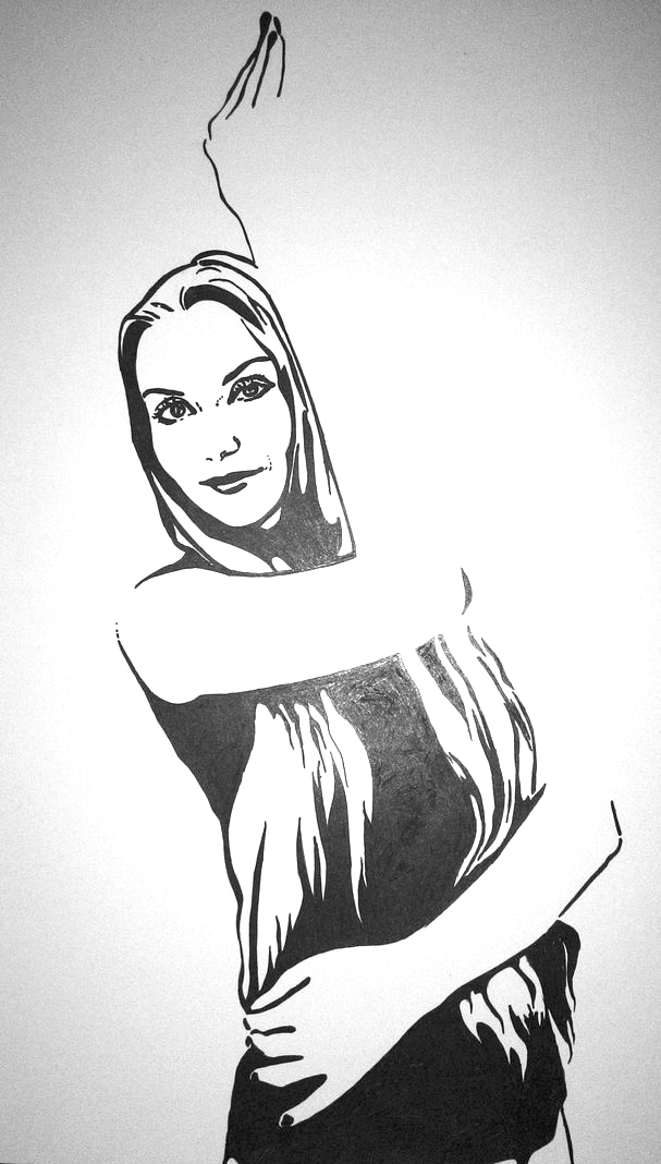 Графика. Портрет.