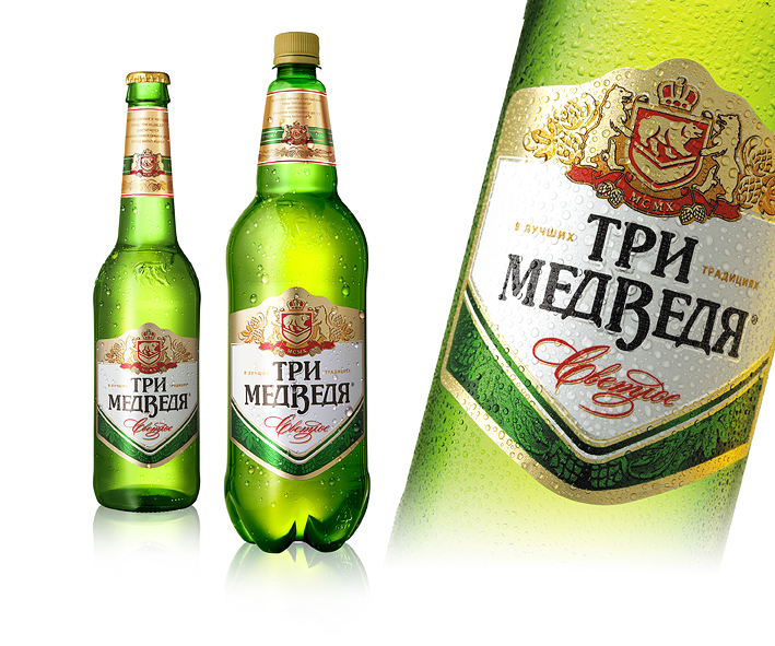 Пиво "Три Медведя"