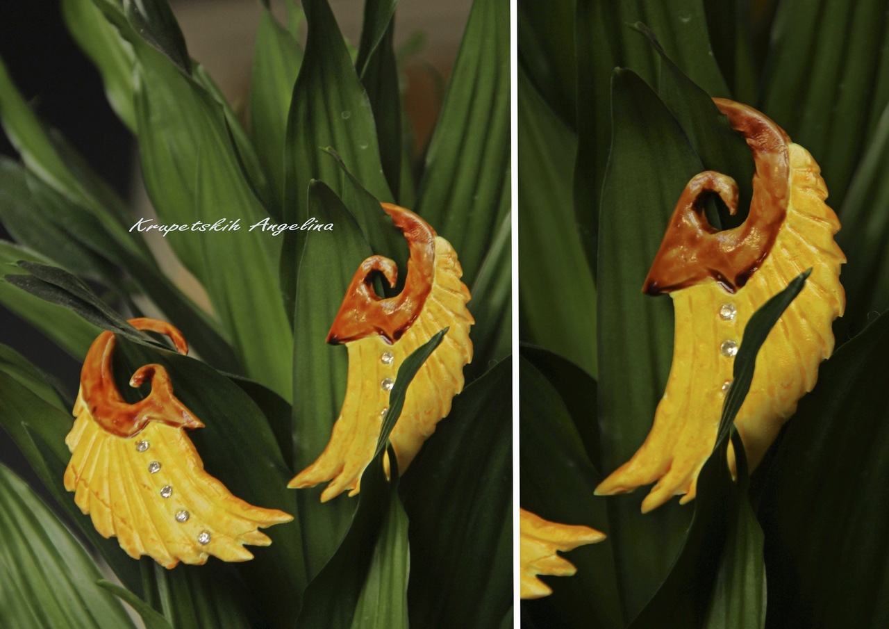 Серьги "Крылья"