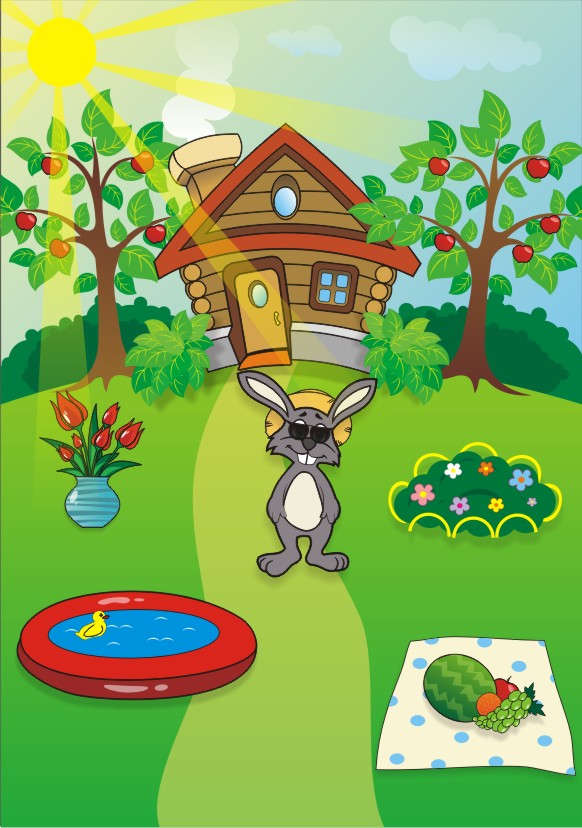 Разработка детской игры "Времена года"