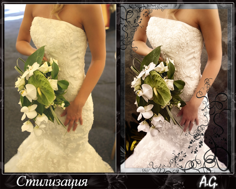 свадебное платье (Стилизация)