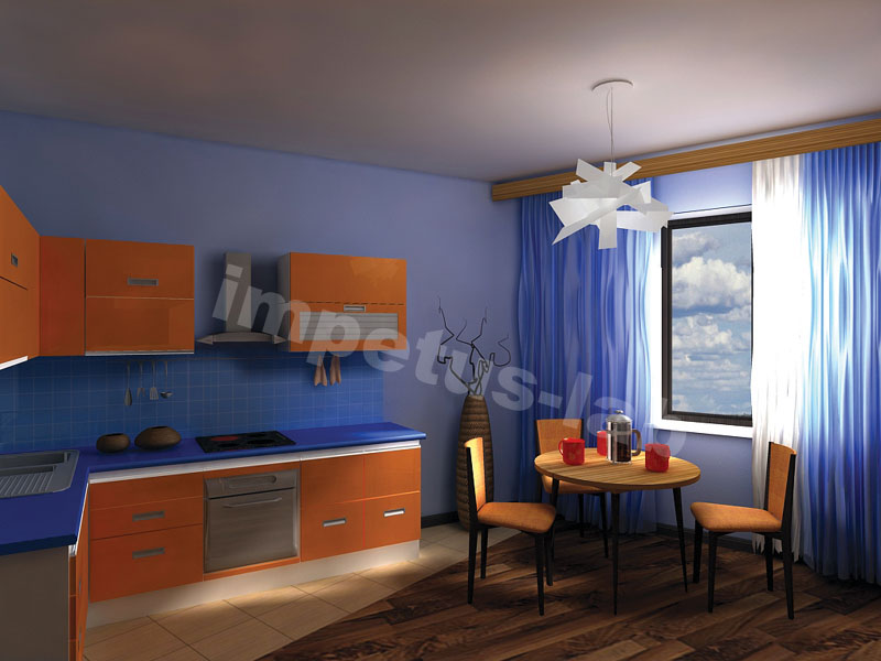 дизайн интерьера квартиры-студии