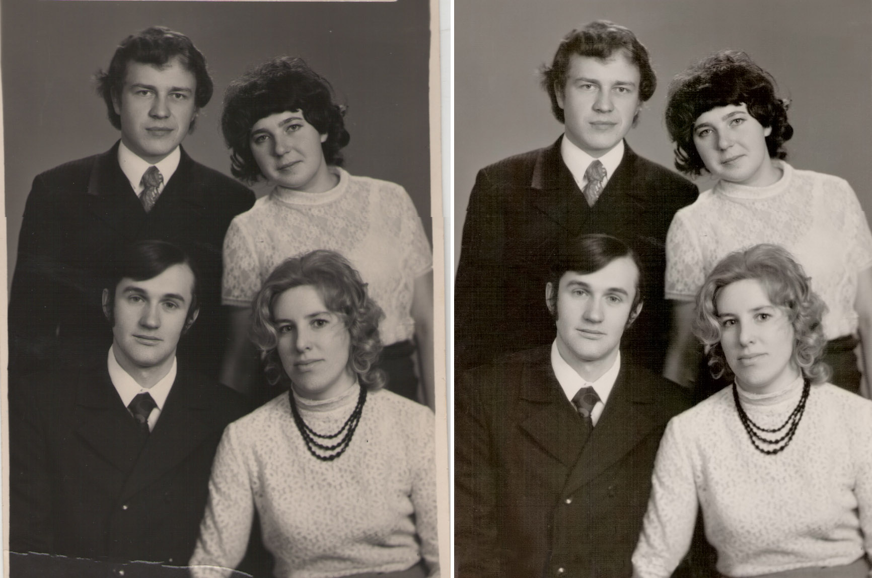 Ретушь старой фотографии