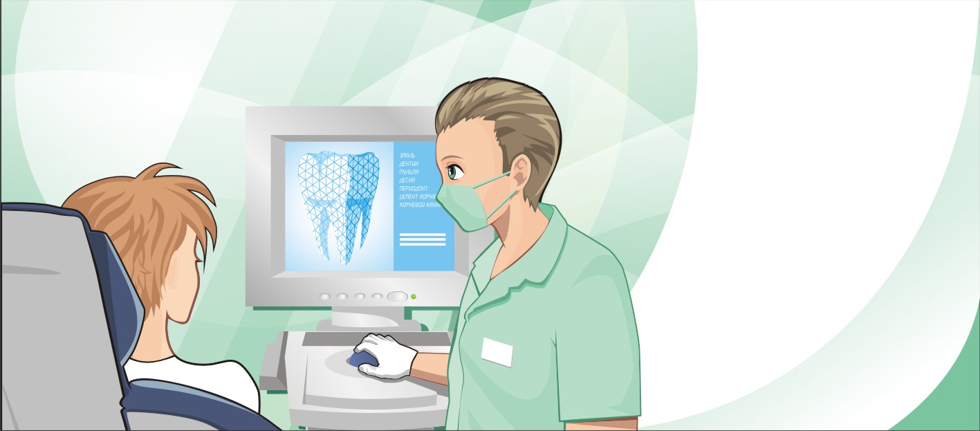 Разработка сюжета для сети стоматологий и медицинского центра Блеск