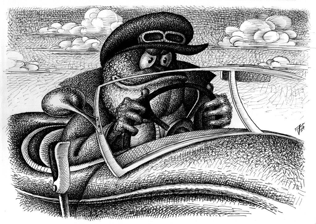 "Ветер в ивах" - иллюстрация