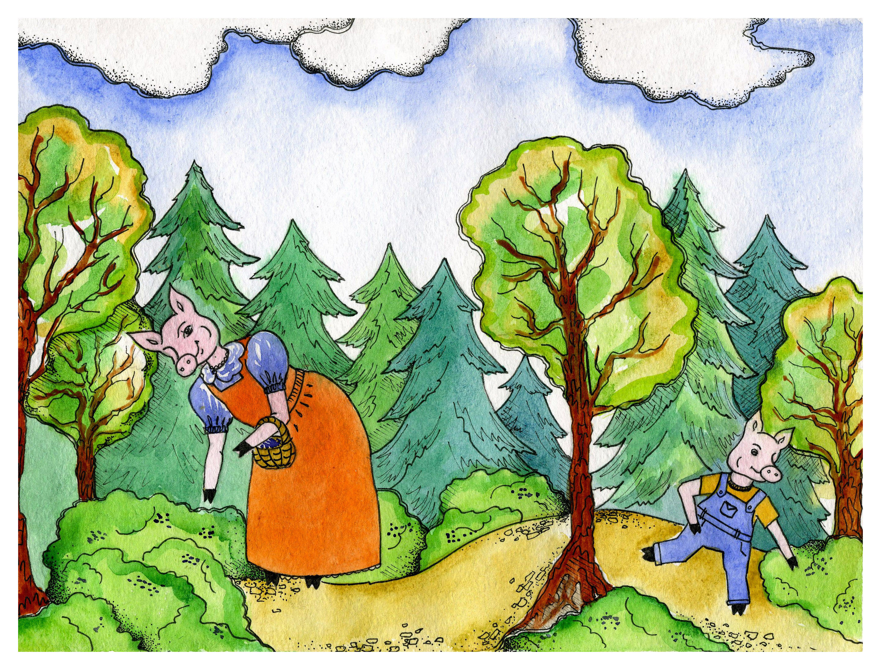 Для детской книжки.