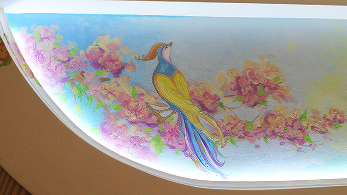 Роспись "Райские птицы"