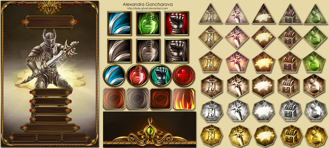 Экран, иконки и др