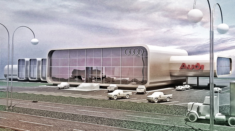 Проект СТО AUDI