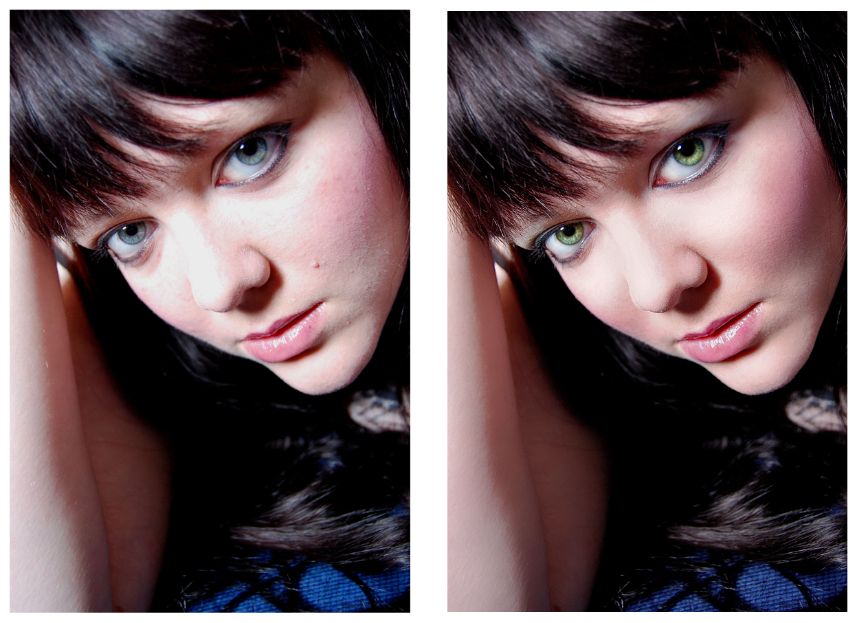 Ретушь лица 2