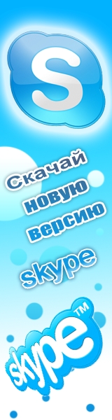 Банер скайп