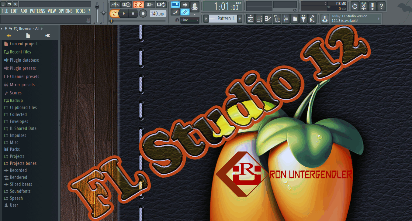Фотошоп. Тема для FL STUDIO 12.