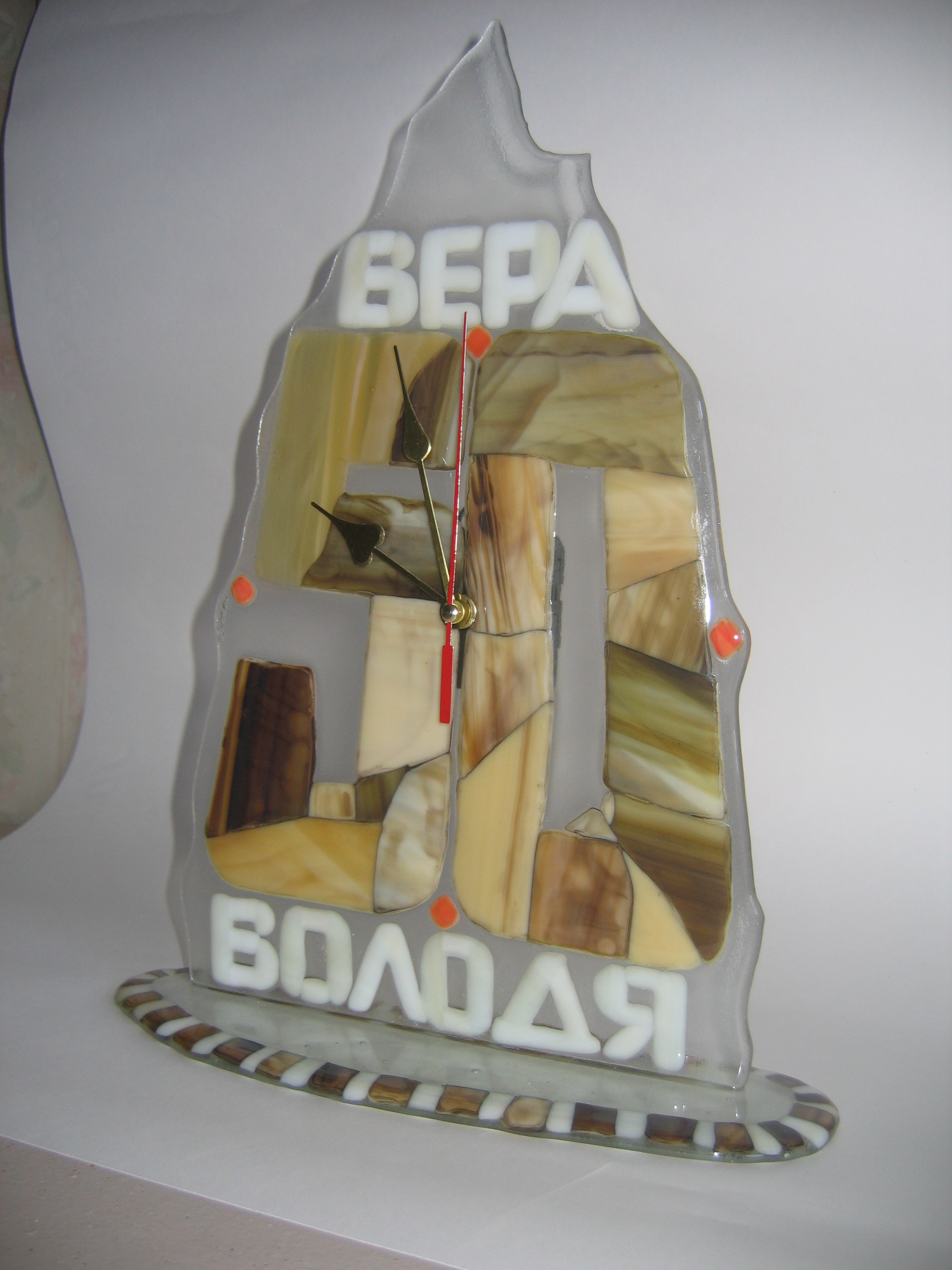 часы юбилейные 50-лет"фьюзинг"