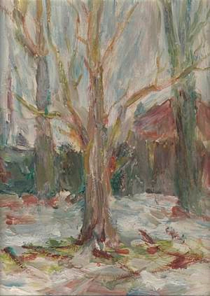 Ранняя весна. Масло