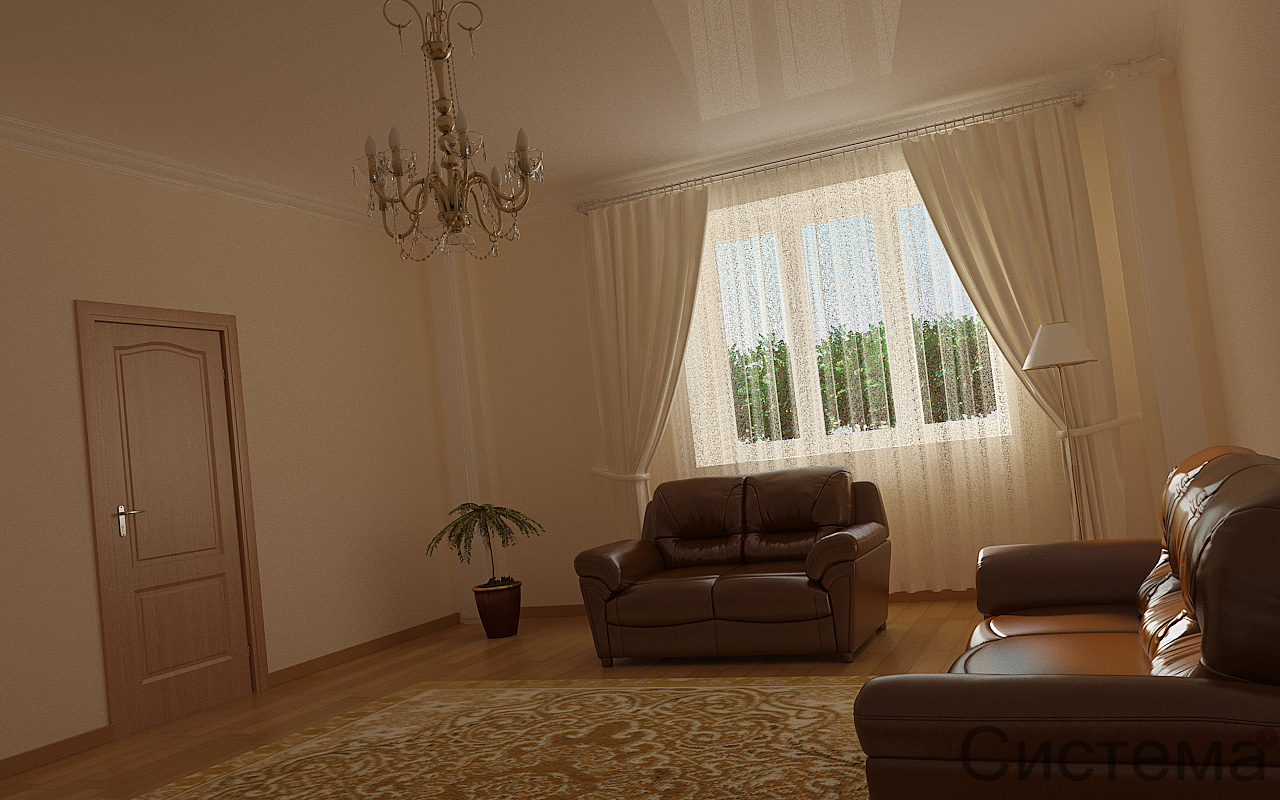 Холл в коттедже