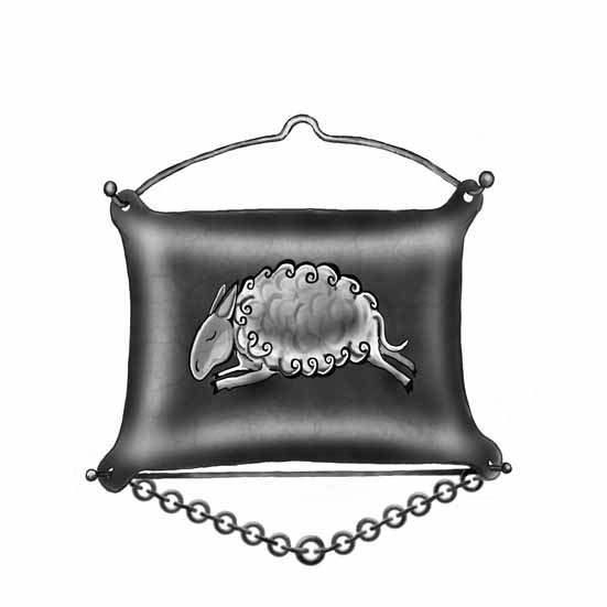 Welcome to the Inn"Sleeping Sheep" Illustration