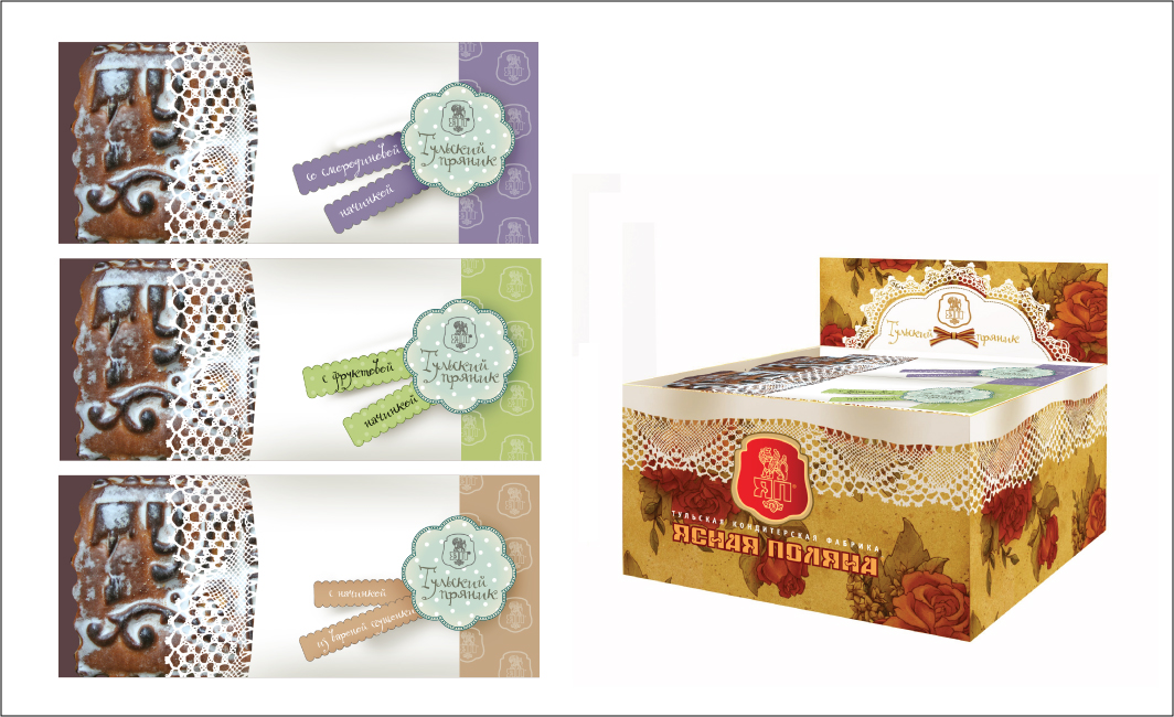 разработка упаковки для пряника