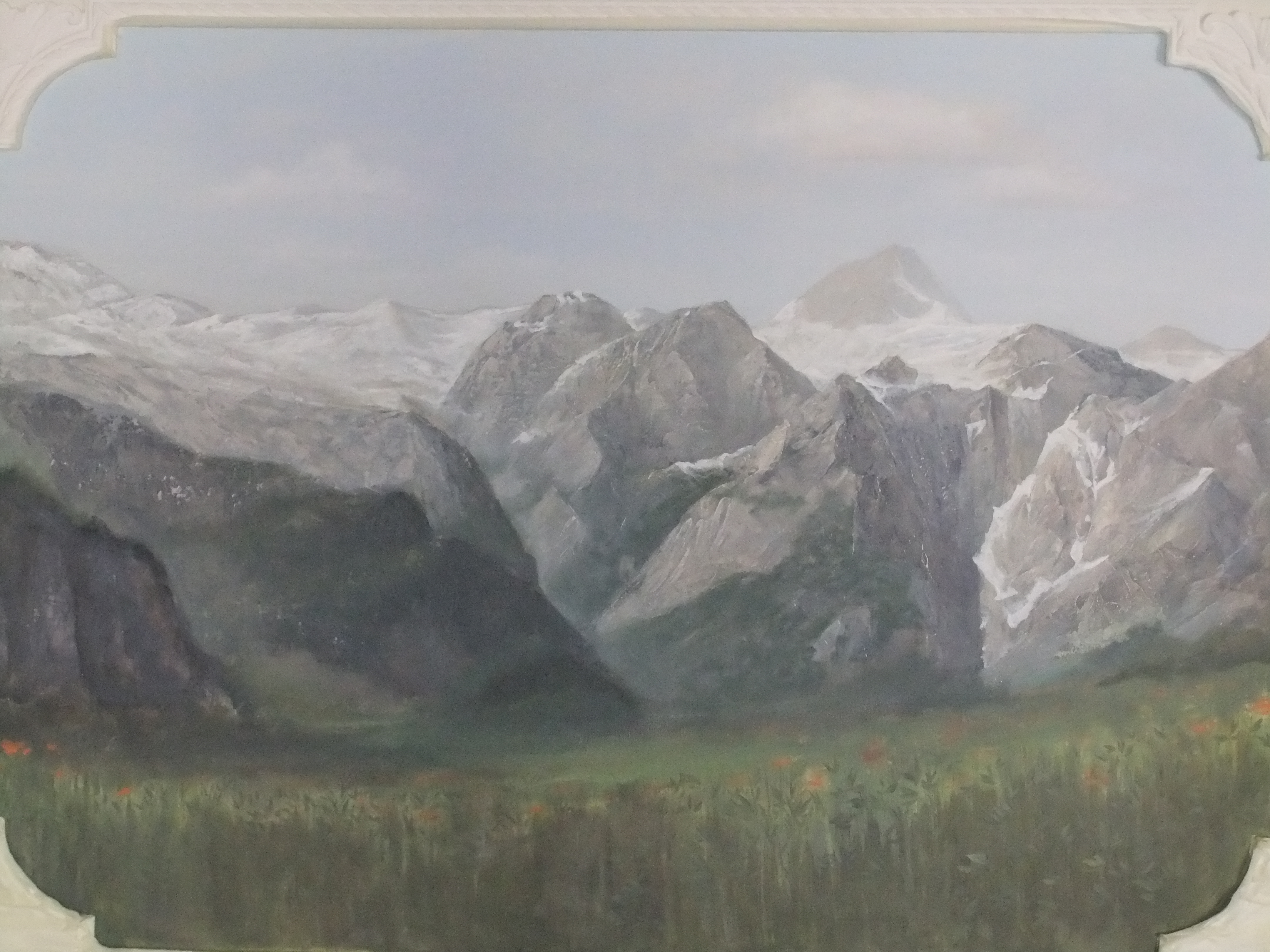 роспись альпийские мотивы