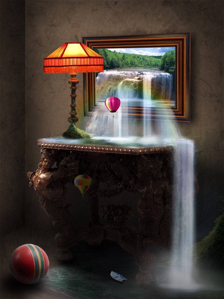 Коллаж "Волшебный мир"