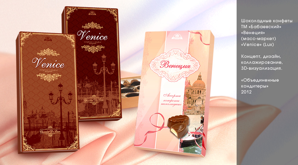 Коробка шоколадных конфет ТМ "Бабаевский"