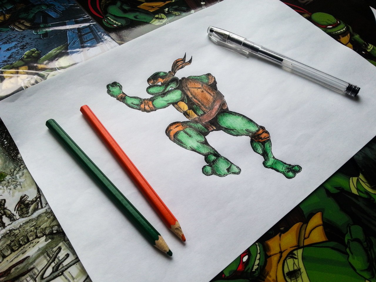 MICHAELANGELO (TMNT Tournament Fighters from NES)