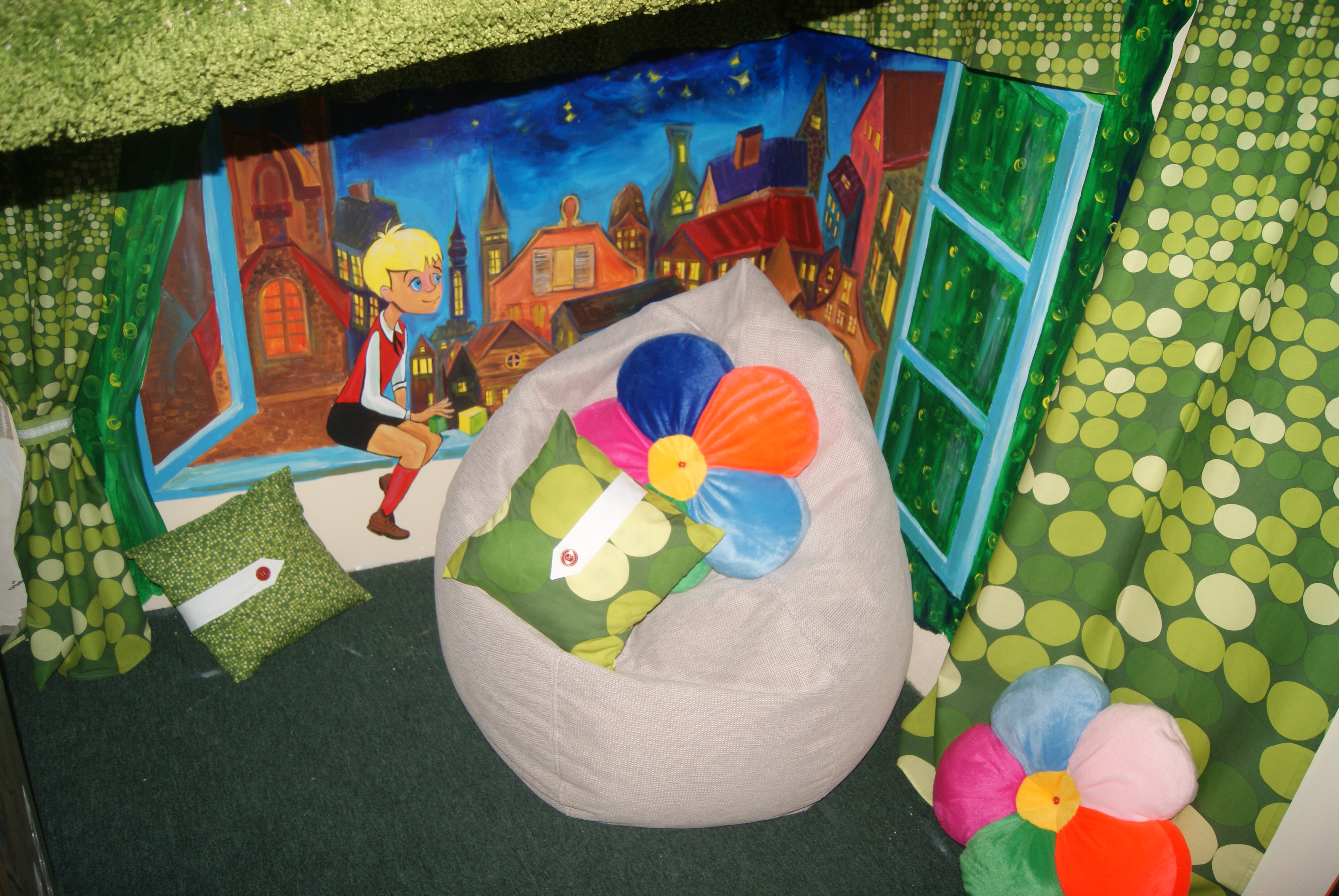 Иллюстрация по мотивам сказки "малыш и Карлсон"