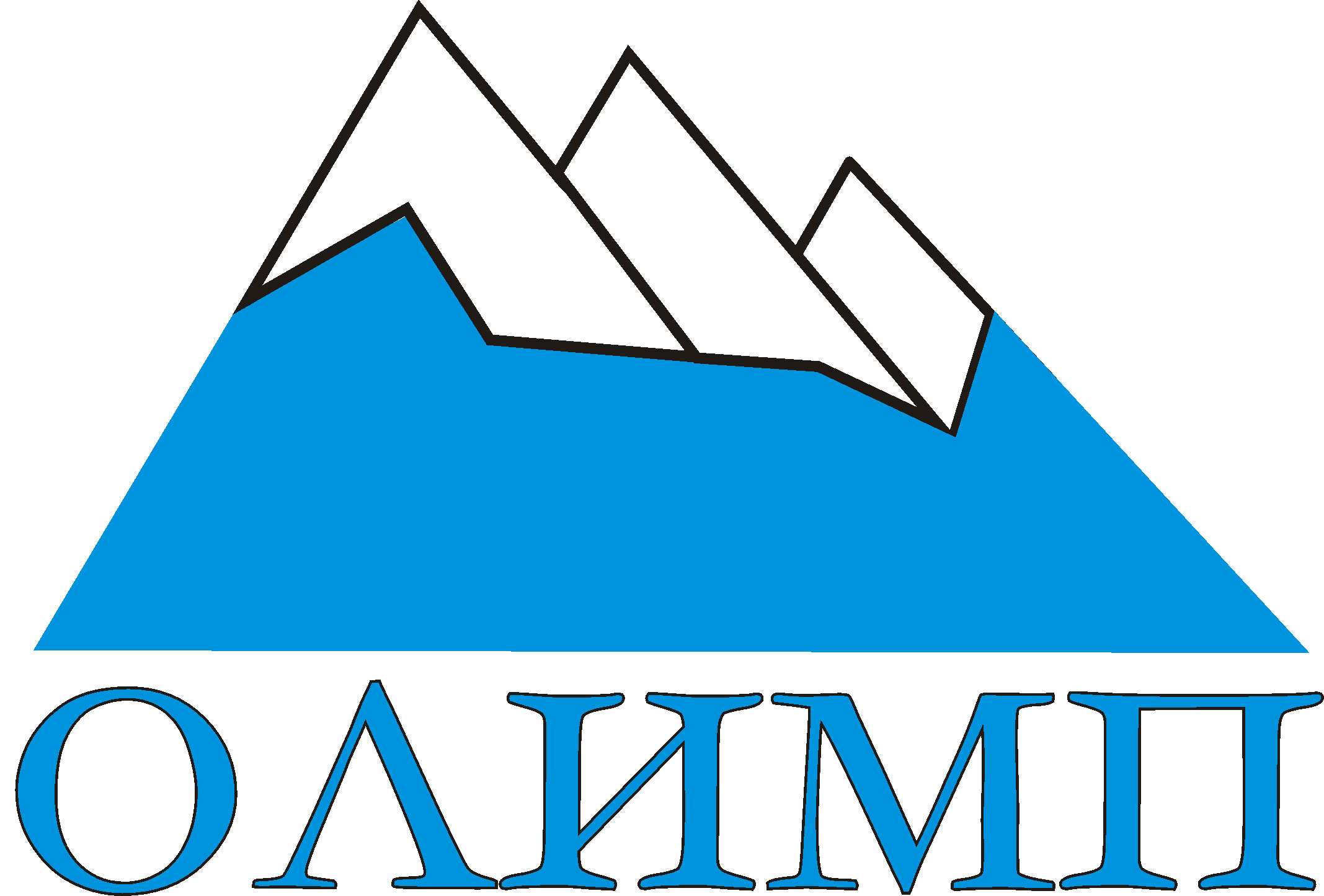 Логотип для магазина спорт-товаров "Олимп"