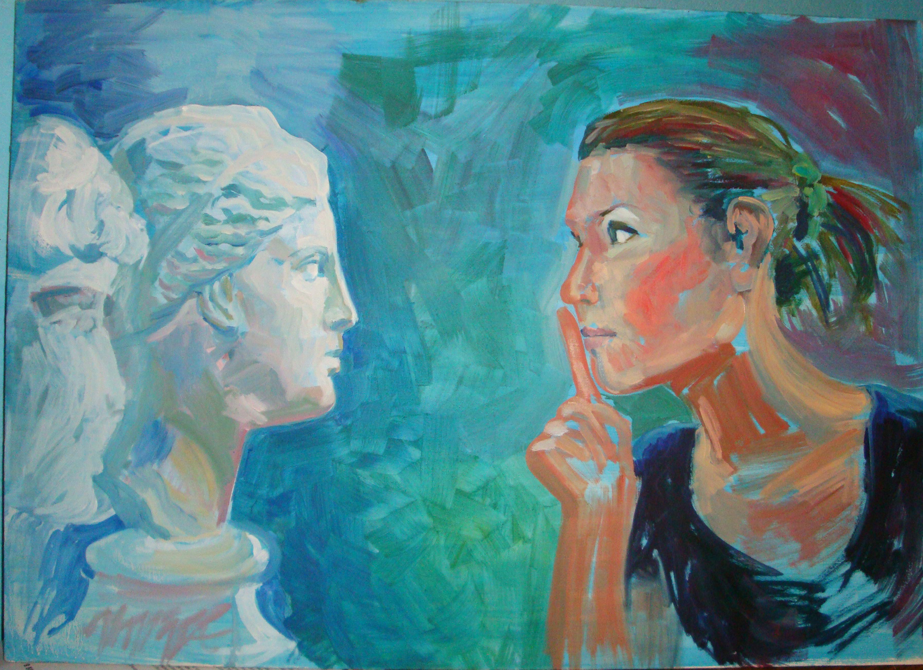 Автопортрет.