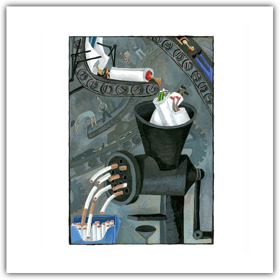 Иллюстрация для журнала "Здоровье"