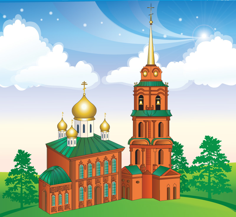 Тульский собор. Вектора