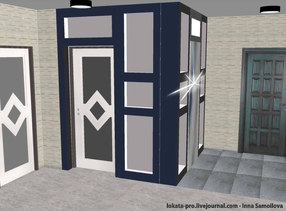 Коридор монохром, Овражная 12