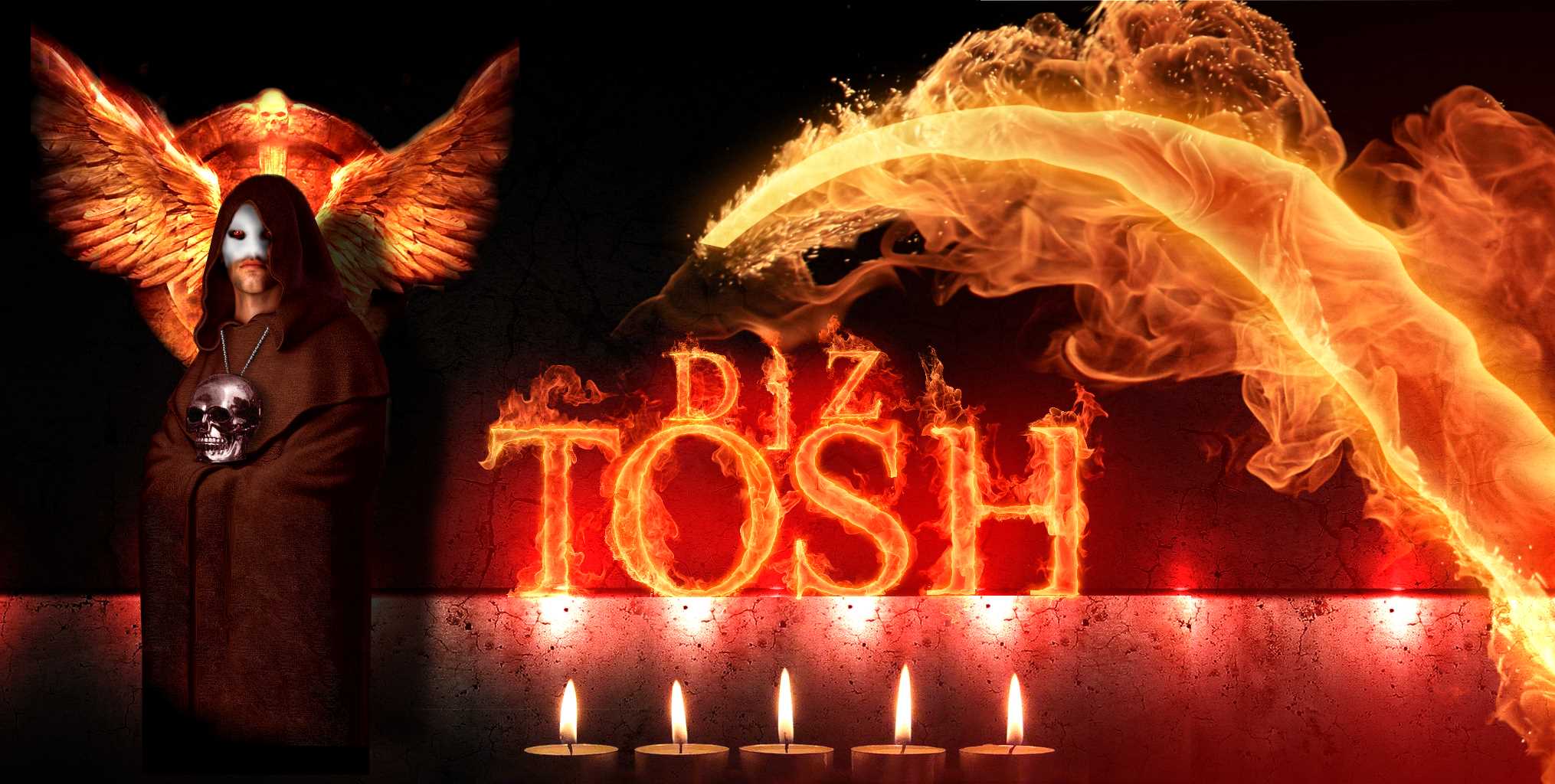 Огненный монах