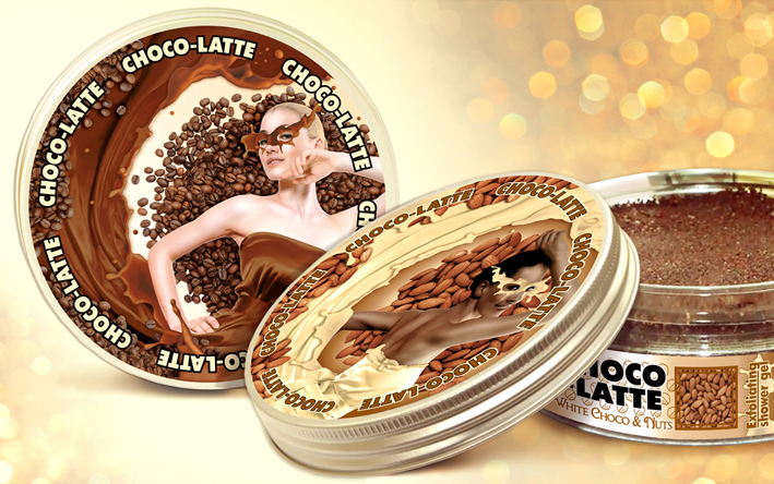 Дизайн этикетки и коллажи для масел для тела