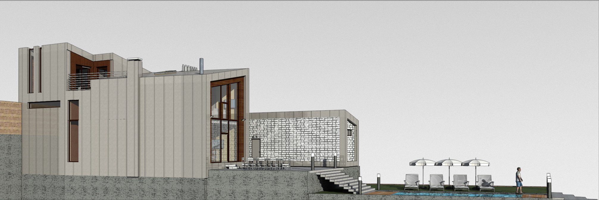 жилой частный дом