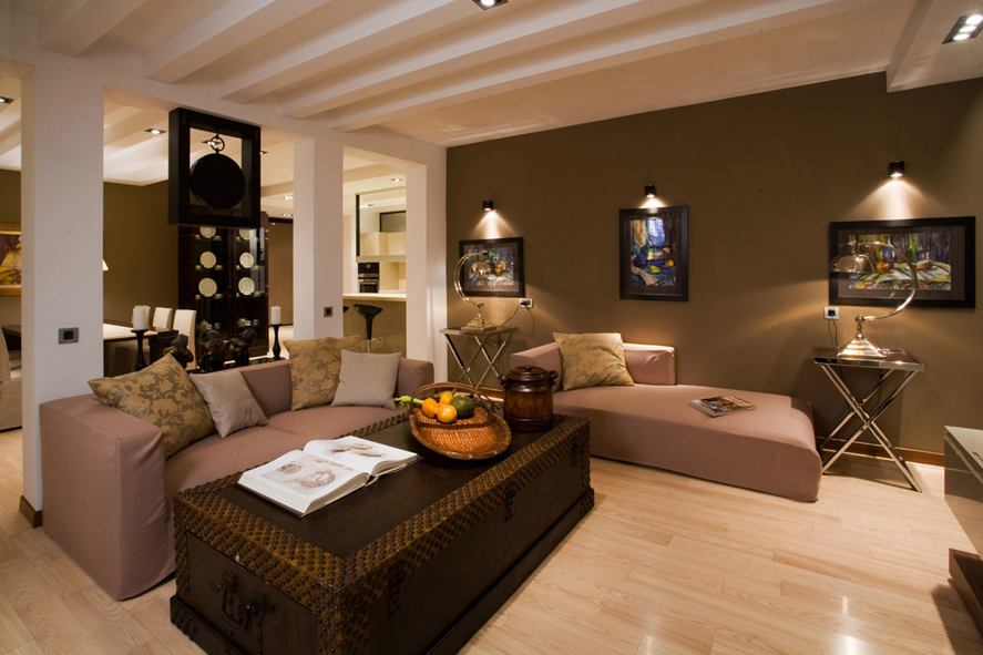 Интерьер в колониальном стиле.