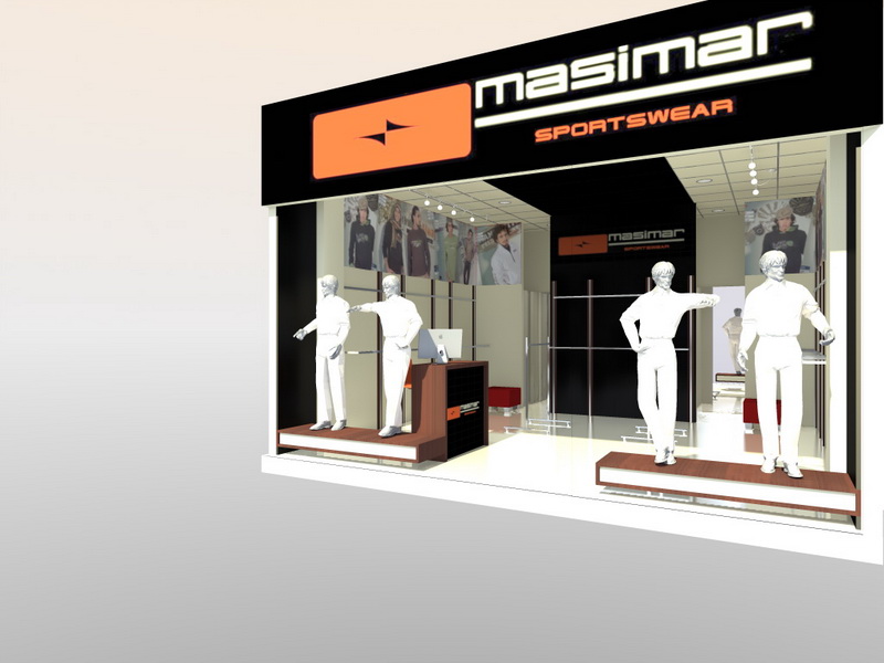 магазин мужской одежды в торгцентре