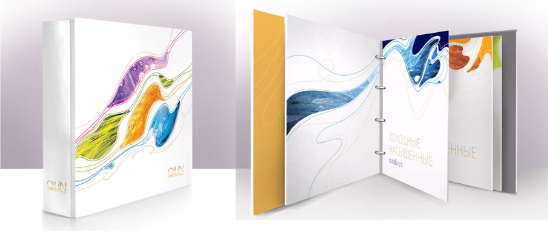 Палитра оттенков краски для волос