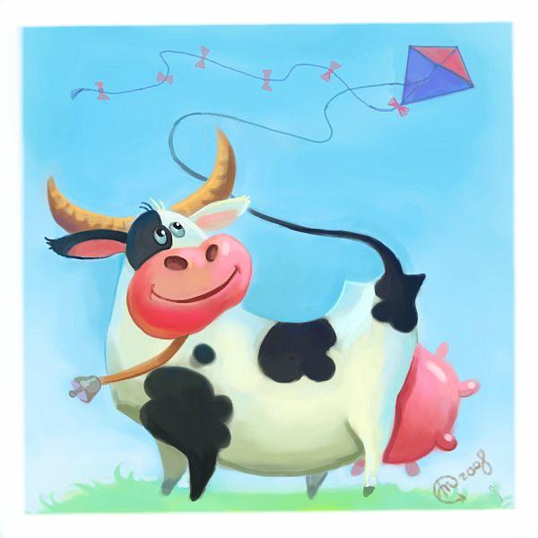 Коровка со змеем