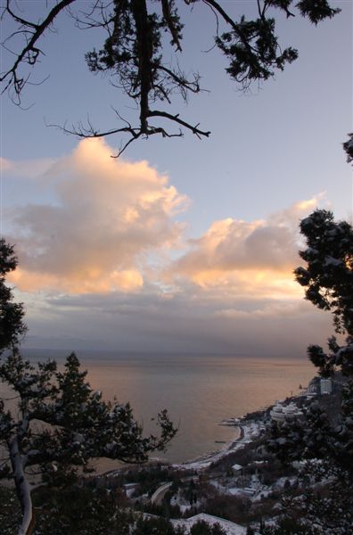 Зимний закат