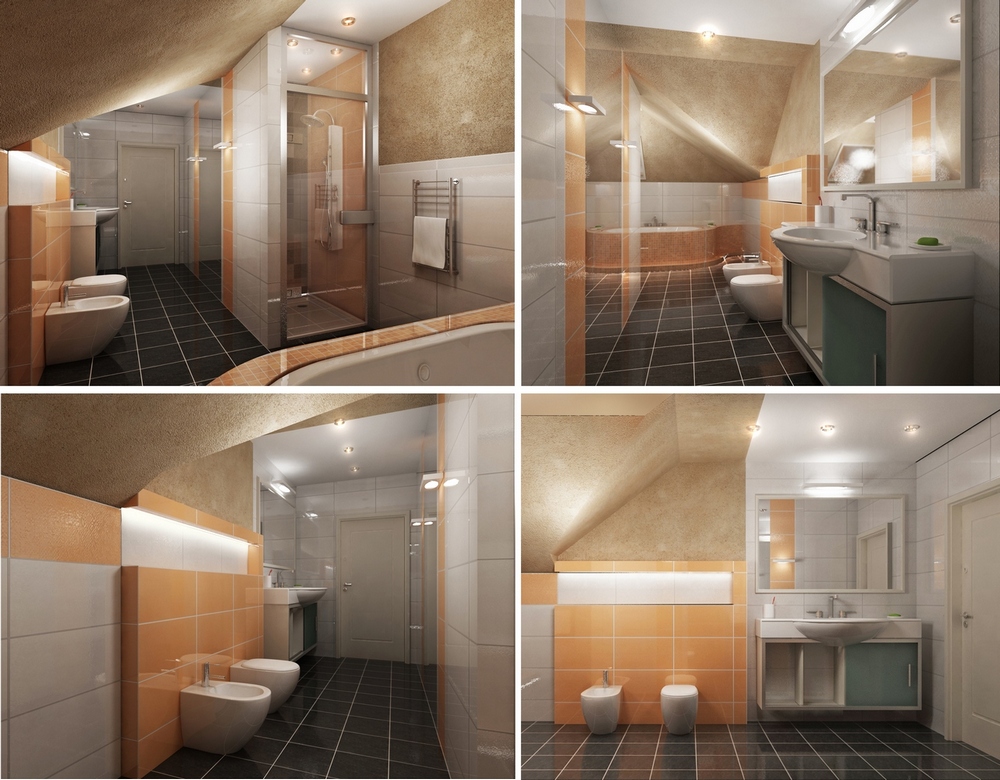 Ванная общая.