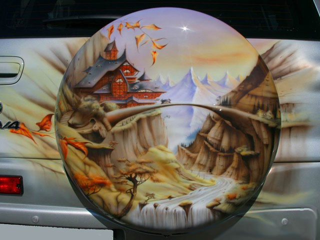 Фантастический пейзаж для Rav-4