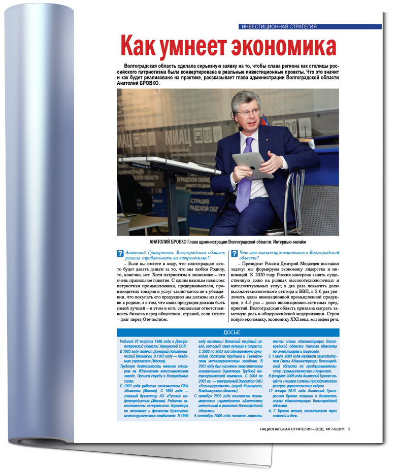 верстка журнала