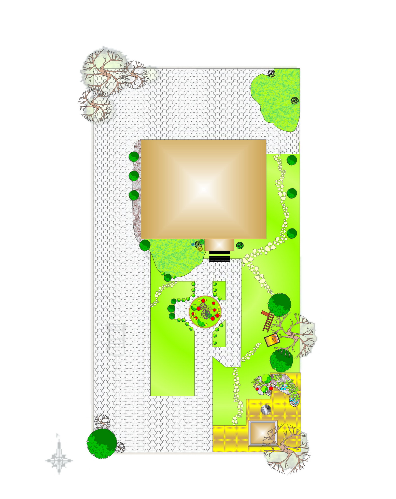 Котедж/ландшафт