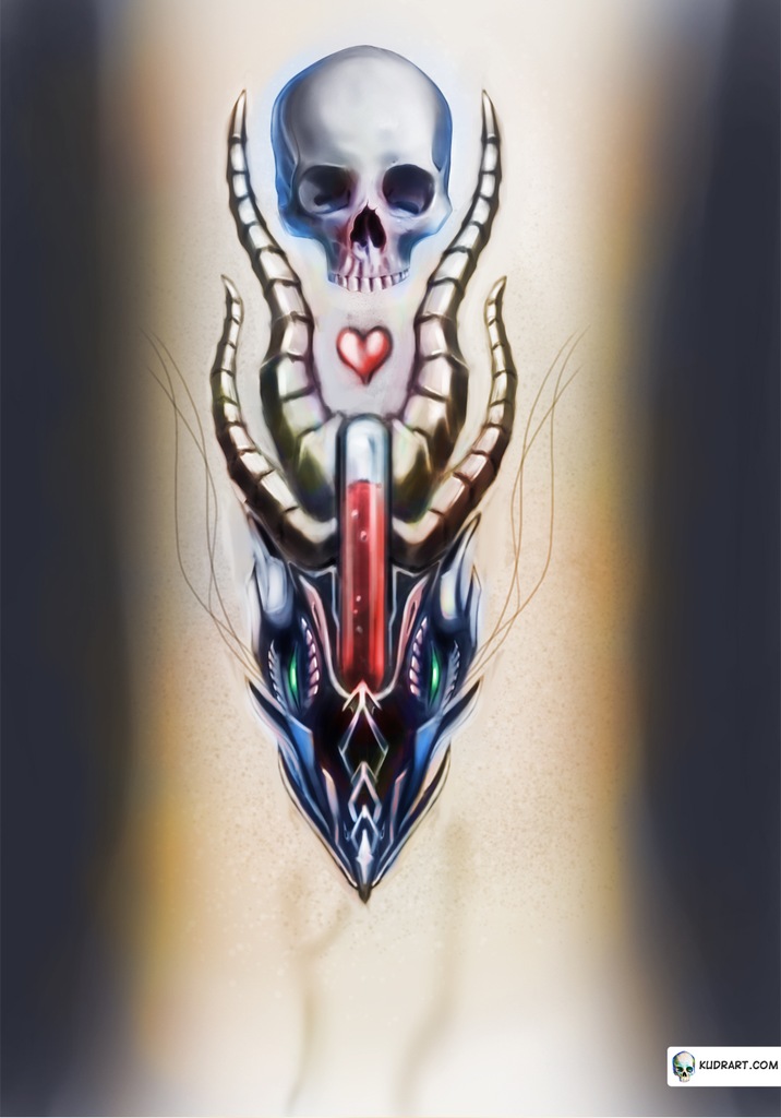 эскиз для тату